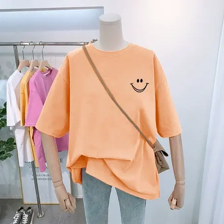 2023年春夏季新款设计感小众韩风chic港味上衣服ins潮短袖t恤女装商品大图