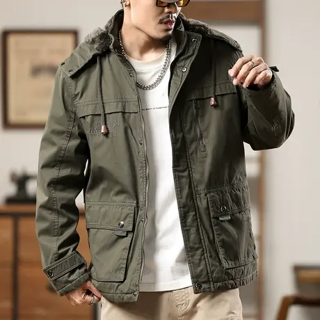 Modi Nick/摩帝尼克纯色夹克外套男士上档次休闲外套男耐磨外套图片