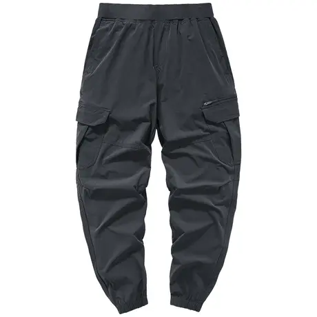 VIP运动速干裤男夏季薄款机能工装裤宽松束脚裤冰丝休闲裤子潮流商品大图