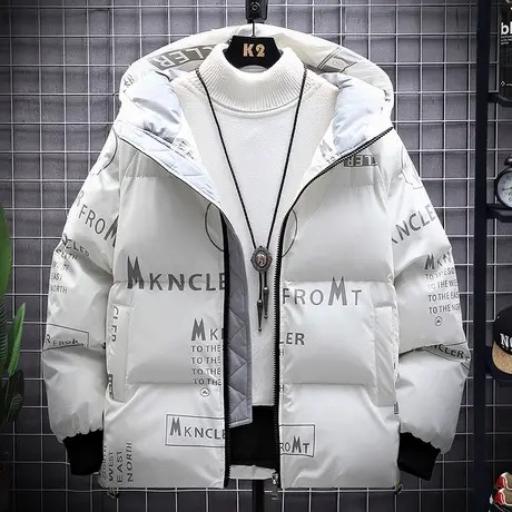 棉衣男秋冬季外套情侣2023年新款男生加厚羽绒棉服潮牌冬装棉袄子商品大图