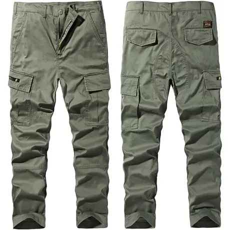 VIP工装裤男潮牌宽松男士运动直筒休闲裤潮流薄款百搭多袋长裤子商品大图