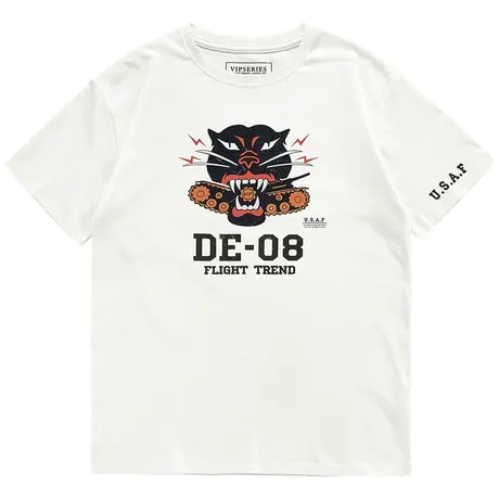 VIP短袖t恤男2025年新款夏季纯棉打底衫宽松半袖vintage上衣潮牌商品大图