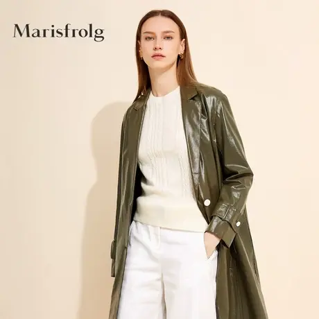 【奥莱清仓保暖季特价 】玛丝菲尔风衣商品大图