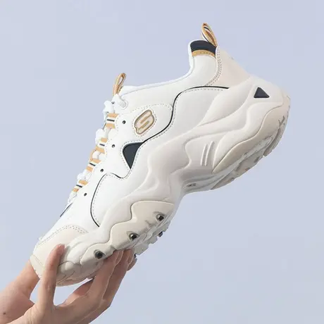 斯凯奇（Skechers）女鞋春季25新款奶盖熊厚底增高老爹鞋百搭熊猫商品大图