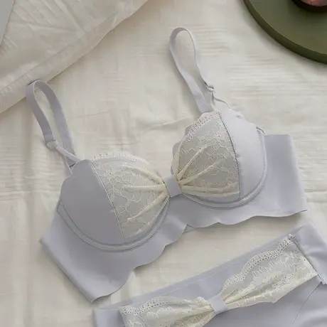 半杯内衣女聚拢小胸平胸专用显大收副乳文胸套装胸罩牌子正品品牌图片