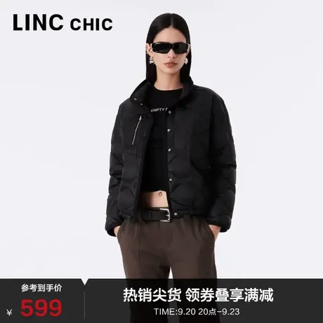 LINCCHIC金羽杰轻薄羽绒服女短款23年秋新款轻柔便携Y23801132Y商品大图