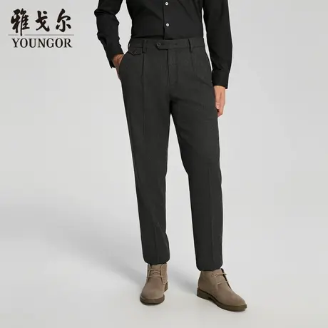 【商场同款】雅戈尔男士长裤秋季新款官方商务休闲上班穿长裤男图片