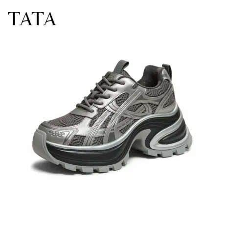 TATA/他她2025秋商场同款时尚休闲百搭女老爹鞋新款CZX02CM5商品大图