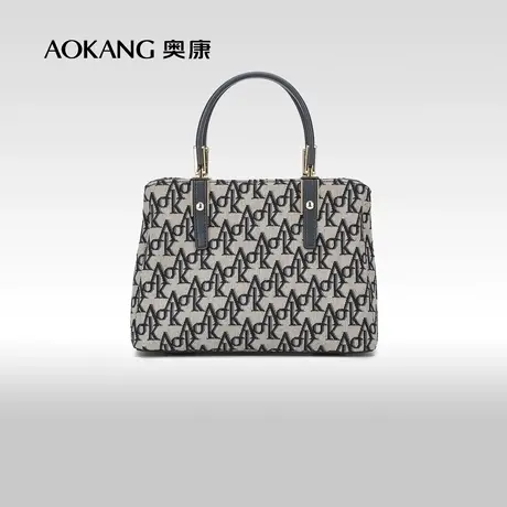 【门店发货】奥康女包2023新款时尚刺绣手提包大气轻奢单肩斜挎包商品大图