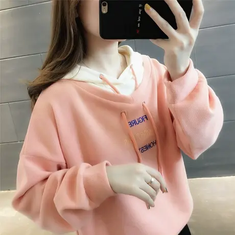 卫衣2024年新款女装韩版春秋季春款春装宽松女士薄款上衣外套爆款图片