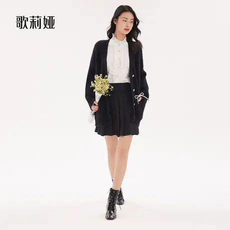 【现货】歌莉娅秋季新款毛织开衫1A9R6J190图片