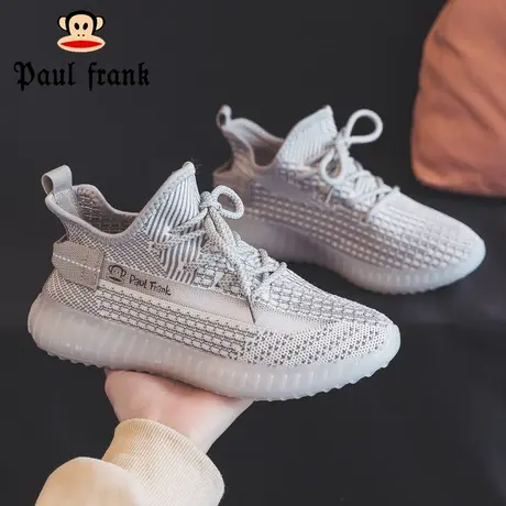 大嘴猴网面椰子鞋女款2023夏季新款飞织透气运动鞋防滑时尚休闲鞋商品大图