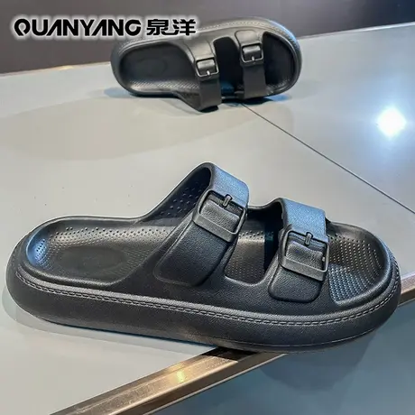 拖鞋男2024新款夏季外穿户外涉水凉拖鞋男士休闲百搭防滑居家凉鞋商品大图