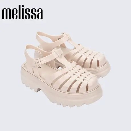 Melissa梅丽莎女夏季新款外穿厚底凉鞋绝美镂空罗马鞋35818-5商品大图