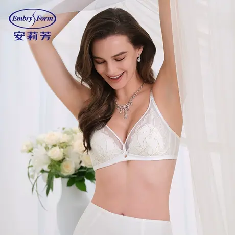 MF安莉芳繁星兔耳朵蕾丝文胸女三角杯内衣图片