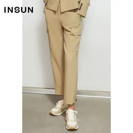 恩裳冬季烟管裤都市西裤图片