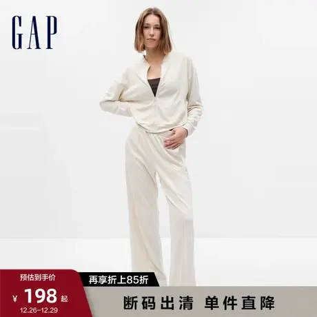 【断码优惠】Gap女装早春高级弹力亲肤休闲跑步夹克外套741324图片