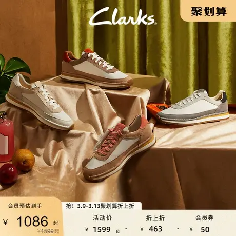 [父亲节礼物]Clarks其乐男鞋时尚潮流运动鞋舒适慢跑鞋德训鞋商品大图