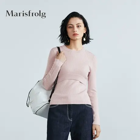 【奥莱清仓保暖季特价 】玛丝菲尔毛针织衫商品大图