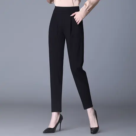 哈伦裤女宽松长裤2023新款裤子春秋女裤大码胖mm萝卜休闲妈妈裤夏图片