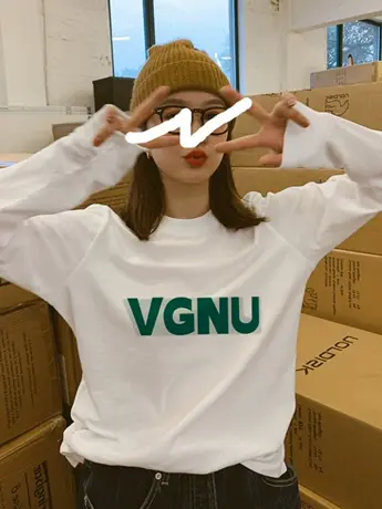 春秋装白色仿棉长袖t恤女冬季欧货欧洲站潮牌加绒内搭打底衫上衣商品大图