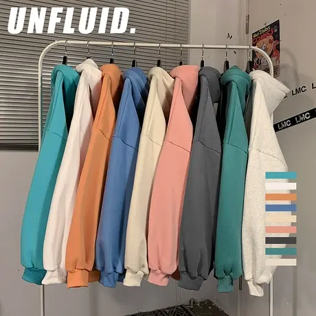 连帽衫oversize大码情侣bf卫衣女炸街2021慵懒风美式复古春秋薄款图片