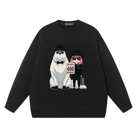 间谍过家家日系动漫阿尼亚约尔福杰情侣周边圆领卫衣春秋冬男纯棉商品大图