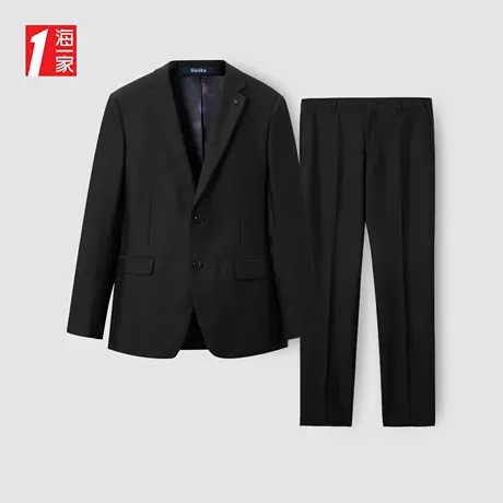 海一家商务正装西服两件套职业婚宴男士礼服套装图片