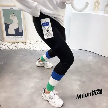 2021春夏韩国东大门ins高腰打底裤外穿健身瑜伽运动骑行裤子潮图片