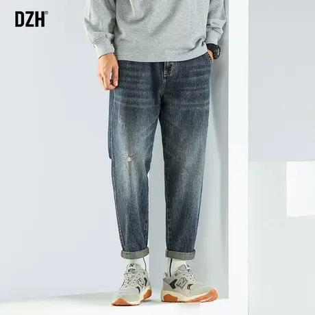 男士直筒牛仔裤男款秋季直筒潮牌休闲裤子2023新款牛子裤百搭男裤商品大图