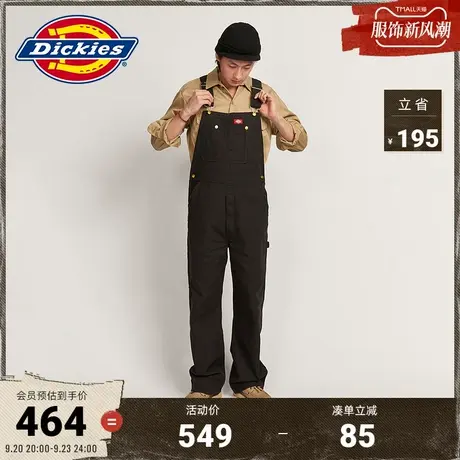 Dickies商场同款23秋冬 工装休闲DB100背带裤连体裤商品大图