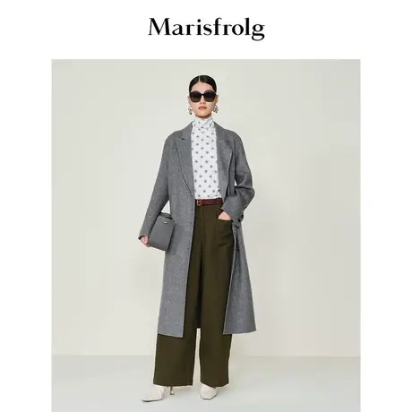 【奥莱清仓保暖季特价 】玛丝菲尔毛呢外套图片