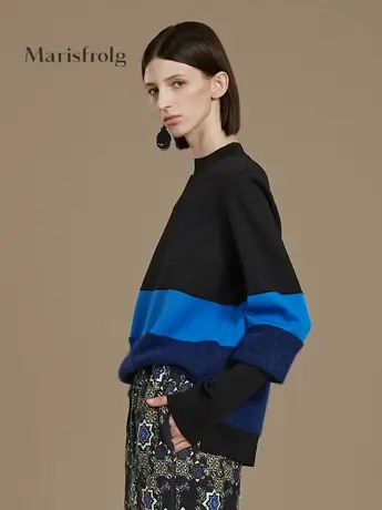 【奥莱独有保暖季特价 】玛丝菲尔毛针织衫商品大图