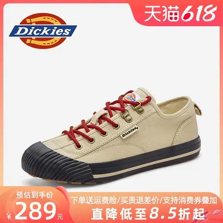 Dickies帆布鞋男款2025新款夏季透气潮鞋子板鞋男鞋男士休闲布鞋商品大图