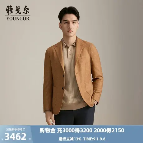 【商场同款】雅戈尔男士西服秋冬新款官方商务休闲西装外套男图片