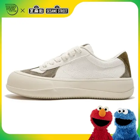 feiyue/飞跃x芝麻街联名2023春夏新款软萌大头鞋百搭帆布鞋女948商品大图