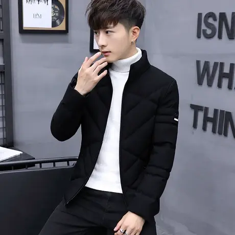 2023新款男士棉衣冬季外套韩版个性潮流帅气潮牌棉袄加厚羽绒棉服图片