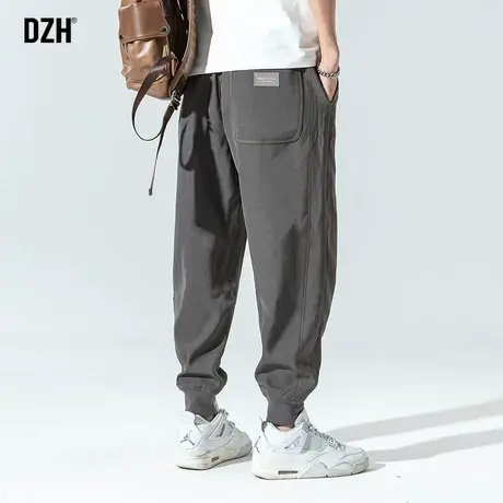 男士灰色束脚裤男潮牌潮流高街裤子休闲百搭运动裤春夏男裤哈伦裤商品大图