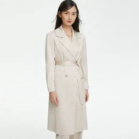 LANCY/朗姿女装春夏通勤职业风衣外套女时尚优雅商场同款专柜图片