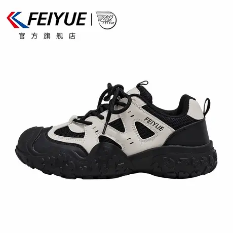 feiyue/飞跃女鞋登山鞋女2025夏季新款爆款网面透气单鞋休闲网鞋商品大图