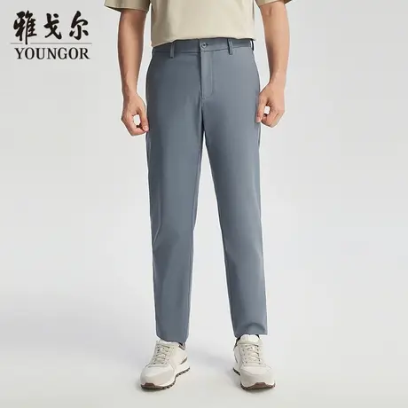 【商场同款】雅戈尔男士长裤春季新款官方商务休闲上班穿长裤男商品大图