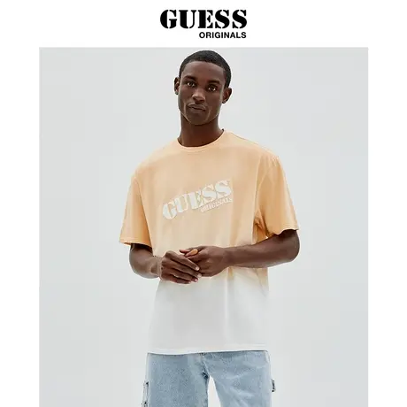 【38上新季】GUESS Originals 拼色圆领短袖T恤M2GP02K9Y40商品大图
