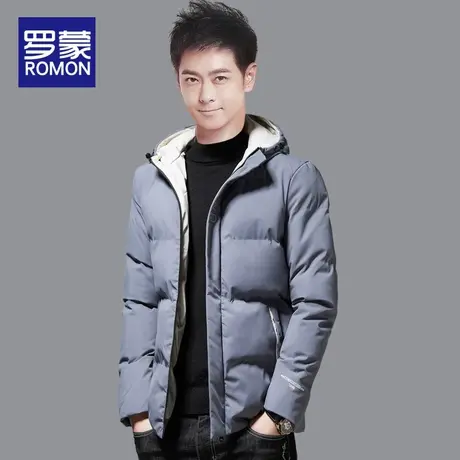 罗蒙男士棉服男冬季加厚男装2023年新款棉衣连帽外套韩版潮流棉袄图片