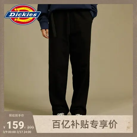 Dickies 秋季工装松紧腰带休闲卫裤长裤下装男女情侣宽松运动裤商品大图