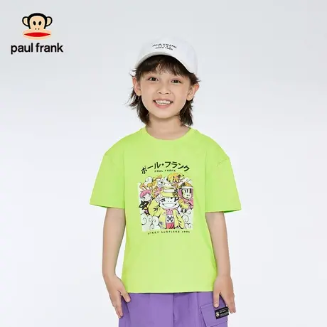 大嘴猴童装男女童短袖t恤2023年夏季新品半袖中大儿童上衣体恤商品大图