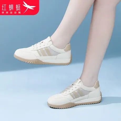 红蜻蜓女鞋夏季鞋子网面百搭阿甘旅游德训鞋女款2025新款透气单鞋图片
