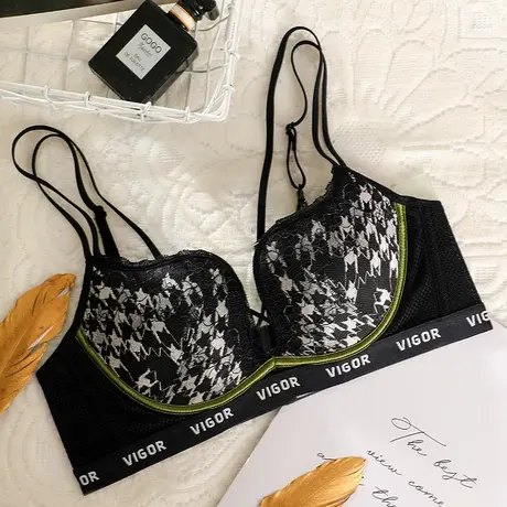 奥维丝丽多面玩家系列内衣女小胸聚拢上托调整型收副乳性感文胸商品大图