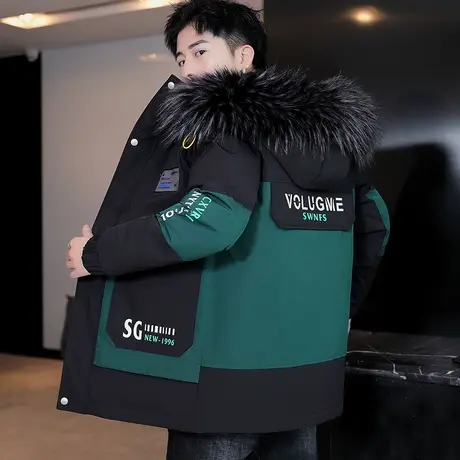 棉衣男冬季加厚外套男款工装羽绒棉服潮牌冬装韩版潮流男士棉袄子商品大图