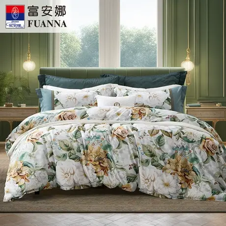 富安娜【门店提发】床单四件/清新雅致商品大图