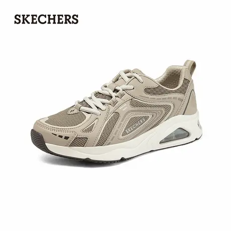 Skechers斯凯奇春季男复古运动鞋厚底缓震回弹休闲跑步鞋时尚透气商品大图